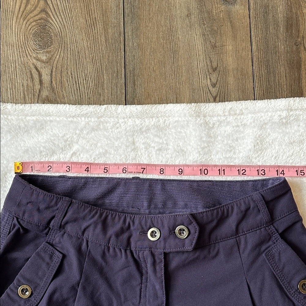 LuLuLemon Womens Low Rise Breathable Cycling Athleisure Active Pants 6 Purple - Picture 9 of 12